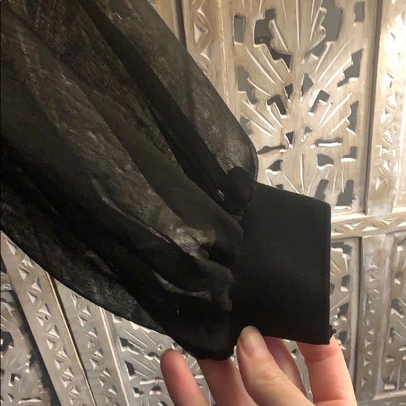 “What is Beautiful” oversized chiffon top - Picture 4 of 6